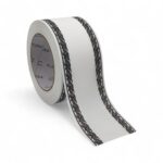 FITA FUNERAL 6CMX50MTS COR:BRANCO/PRETO