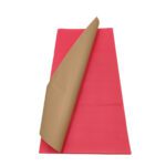 FOLHA CELOFANE 20UNID COR:ROSA/KRAFT