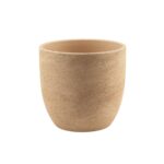 VASO RUSTICO TERRACOTA COR:CASTANHO