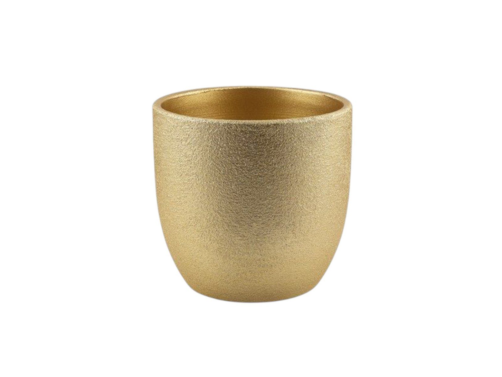 hc-02-oro-46049 VASO RUSTICO TERRACOTA COR:OURO - Image 1