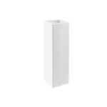JARRA CERAMICA QUADR. COR:BRANCA