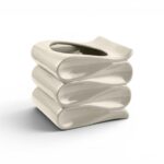 CACHEPOT VIENNETTA CERAMICA COR:CREME