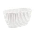 FLOREIRA CERAMICA COR:BRANCO