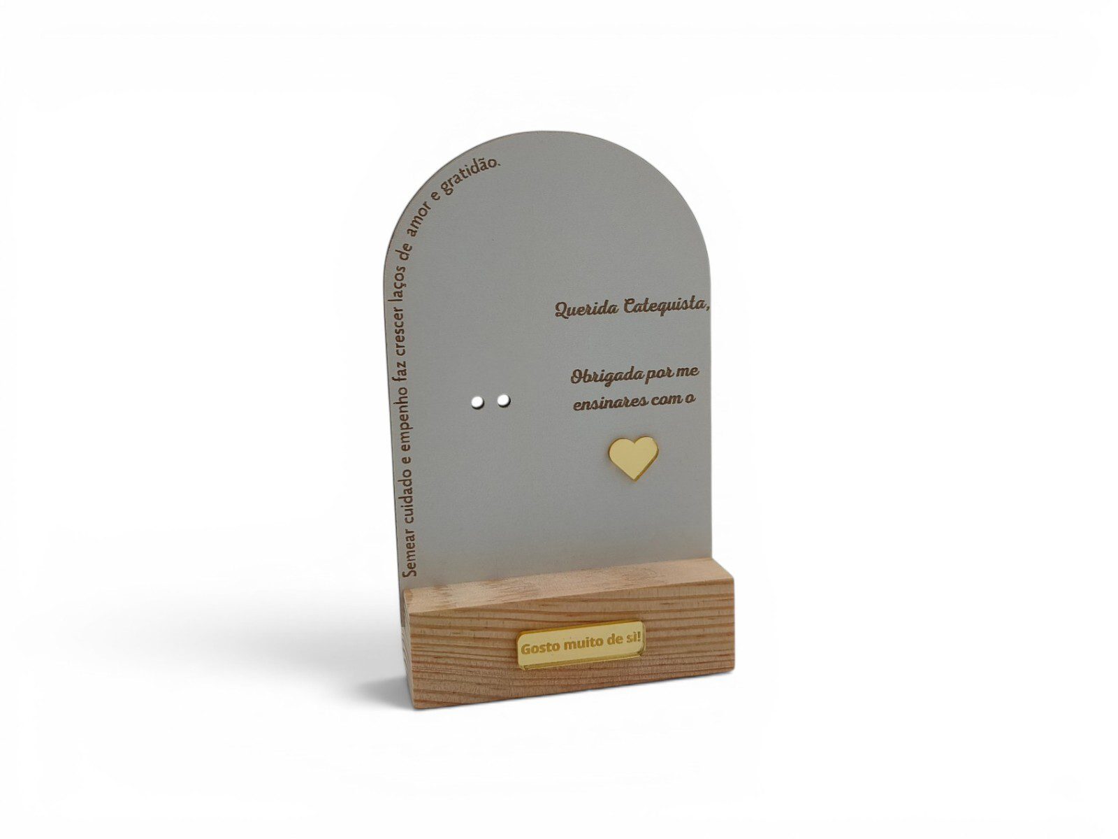 130.000032 PLACA MDF C/SUPORTE CATEQUISTA - Image 1