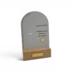 PLACA MDF C/SUPORTE AUXILIAR