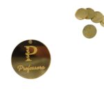 MEDALHA ACRILICO 3.5CM PACK C/6UNID PROFESSORA