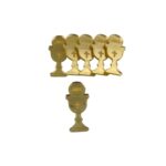 CALICE ACRILICO 5CM PACK C/6UNID