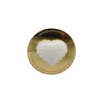 ACRILICO IMAN DIA.8CM C/CORAÇAO GESSO EDUCADORA