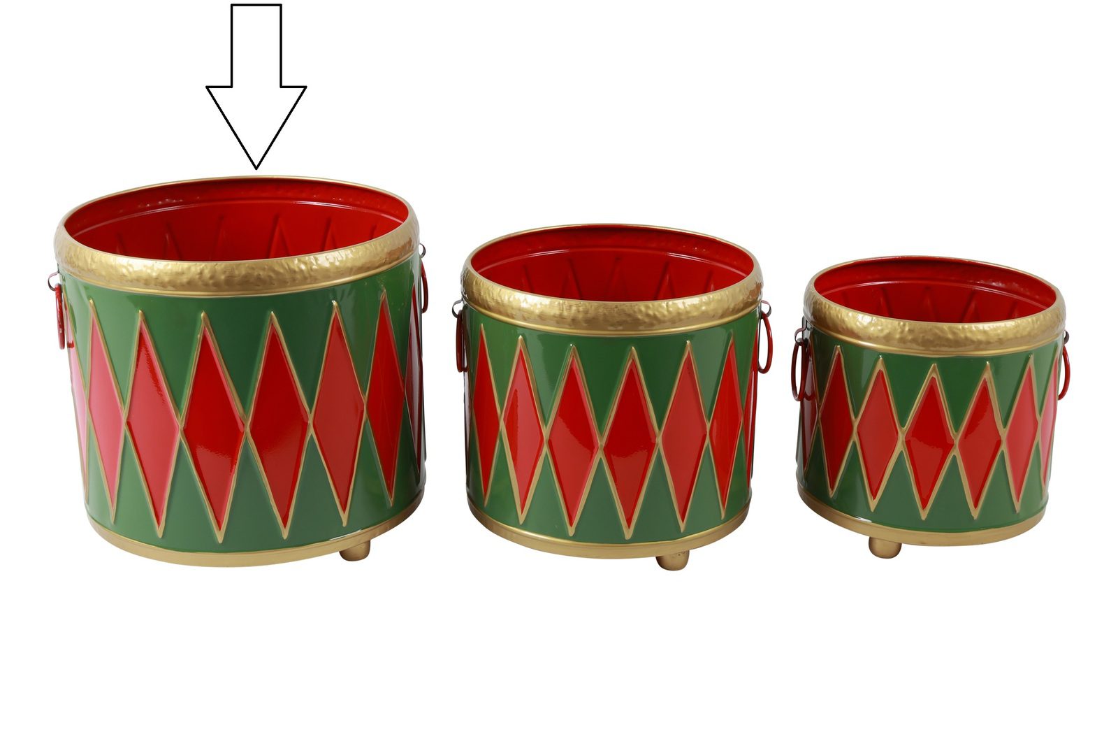 134.000005 VASO METAL GRANDE MULTICOLOR - Image 1