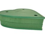 CORAÇAO FECHADO C/BASE PLASTICO 50CM PACK C/2