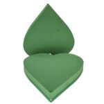 CORAÇAO FECHADO C/BASE PLASTICO 50CM PACK C/2
