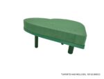 CORAÇAO FECHADO C/BASE PLASTICO 50CM PACK C/2 - Image 3