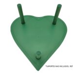 CORAÇAO FECHADO C/BASE PLASTICO 50CM PACK C/2