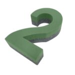 ESPONJA NUMERO "2" 25CM