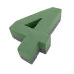 ESPONJA NUMERO "4" 25CM