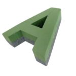 ESPONJA LETRA "A" 25CM
