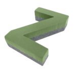 ESPONJA LETRA "Z" 25CM