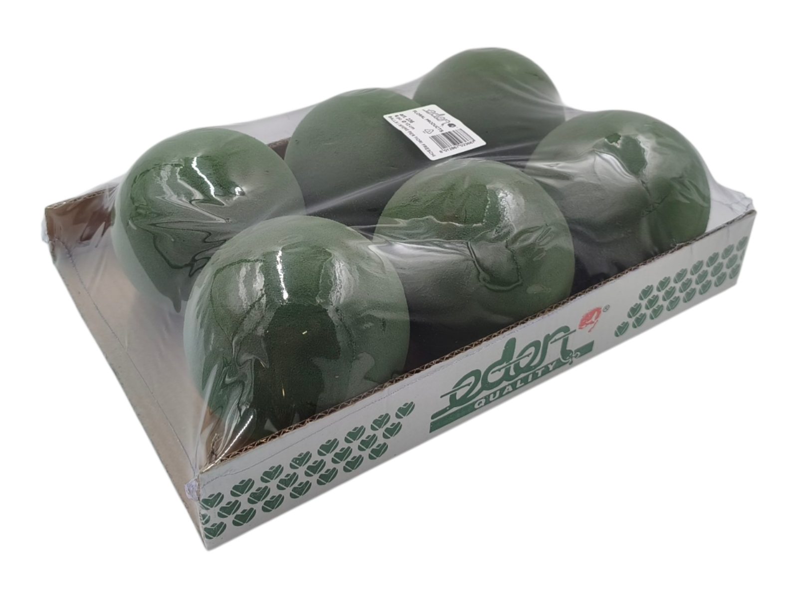 135.000047 BOLA DE ESPONJA 12CM PACK C/6 - Image 1