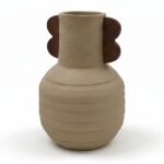 JARRA TERRACOTA C/ASAS MADEIRA
