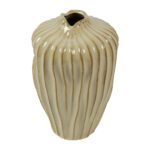 CERAMICA- JARRA SERAFIN COR:CREME