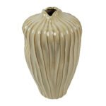 CERAMICA- JARRA SERAFIN COR:CREME