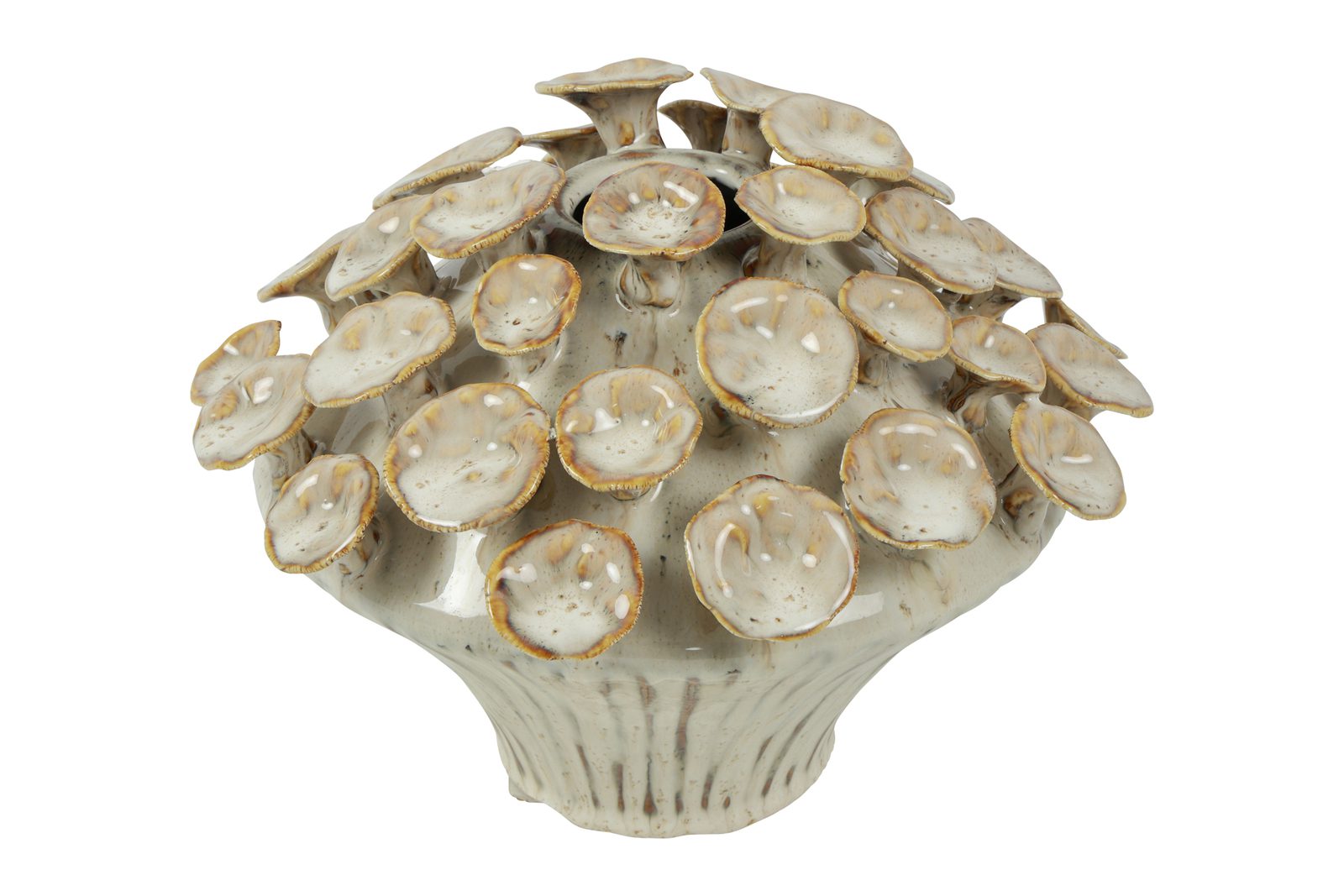 836744 CERAMICA- JARRA MOSSI COR:BRANCO - Image 1