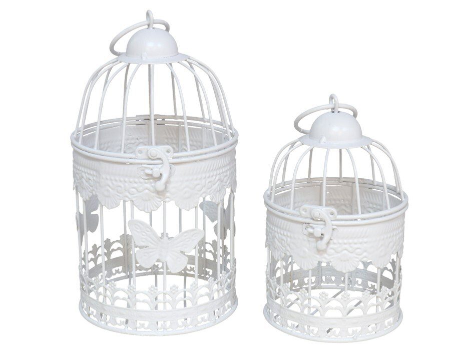 8445393216027 CONJ.2 GAIOLAS METAL COR:BRANCO - Image 1