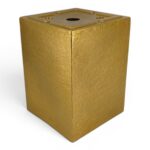 COLUNA C/FURO PLASTICO COR:DOURDADO