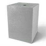 COLUNA C/FURO PLASTICO COR:BRANCO