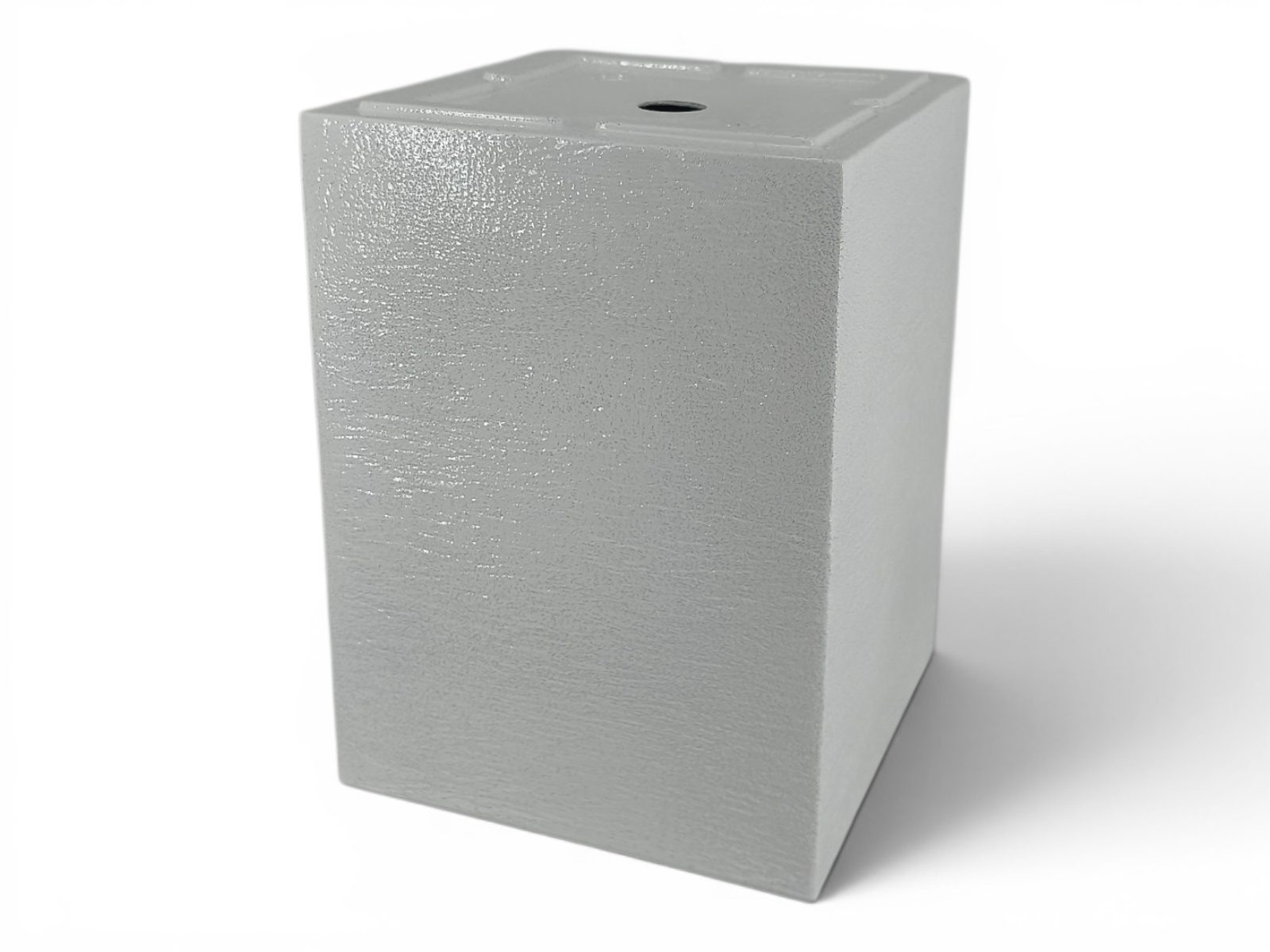 87.003433 2 COLUNA C/FURO PLASTICO COR:BRANCO - Image 1