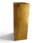 COLUNA C/FURO PLASTICO COR:OURO VELHO