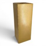 COLUNA C/FURO PLASTICO COR:DOURDADO