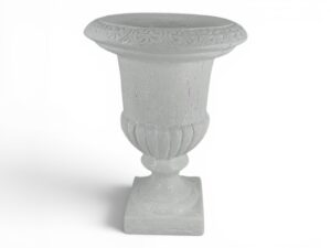 VASO C/PE REDONDO PLASTICO COR:BRANCO