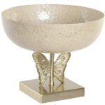 TAÇA ALUMINIO C/PE BORBOLETA