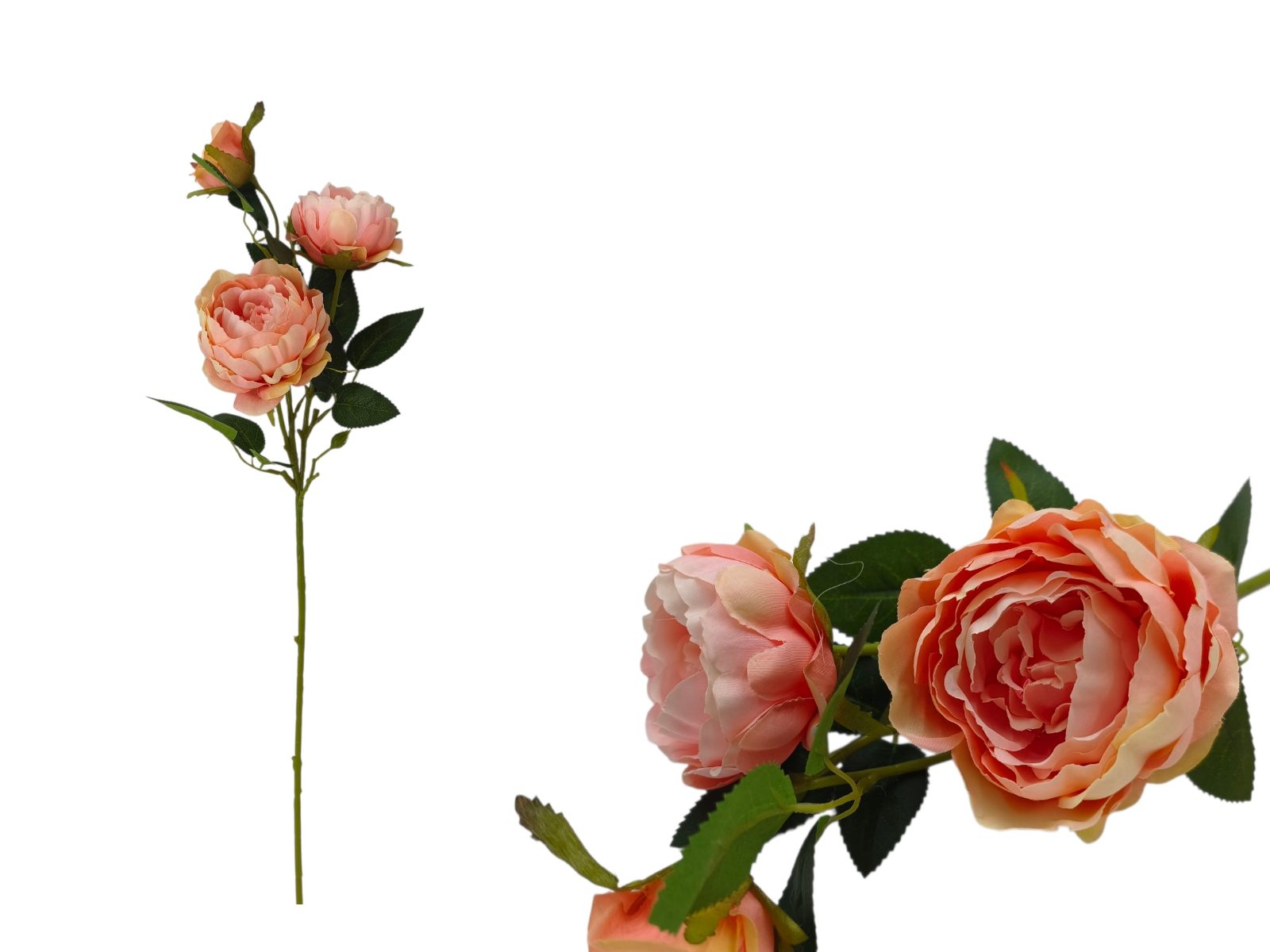 2134-24 ARTIFICIAL- PE PEONIA X3 COR:CORAL - Image 1