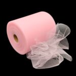 ROLO TULE 12,5CMX100MT COR:ROSA