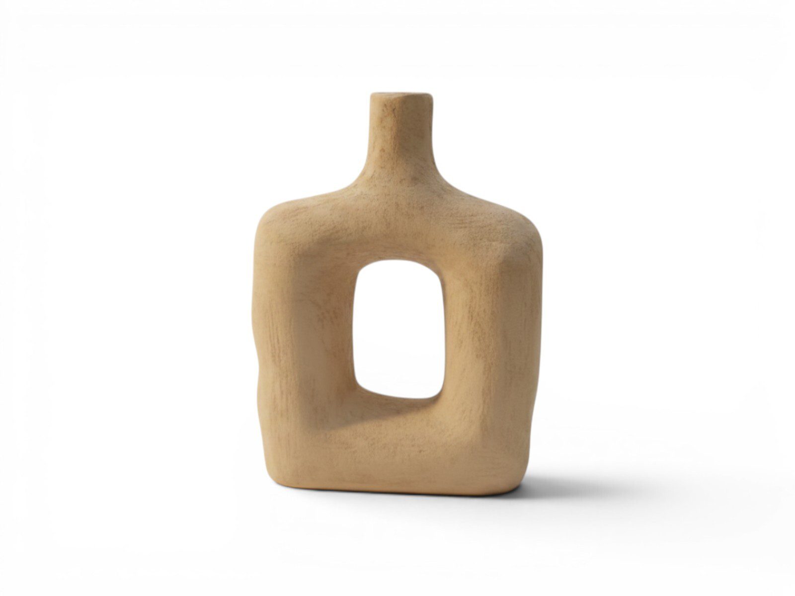 73.001737. JARRA TERRACOTA MODERNO C/FURO COR:BEGE - Image 1