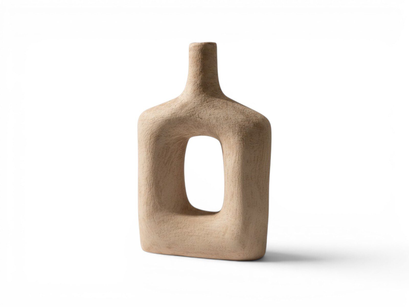 73.001739. JARRA TERRACOTA MODERNO C/FURO COR:BEGE - Image 1