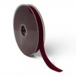 FITA VELUDO 1.5CMX15MTS COR:BORDO