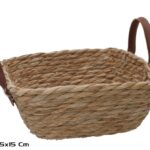 CESTA FIBRA NATURAL C/ALÇAS