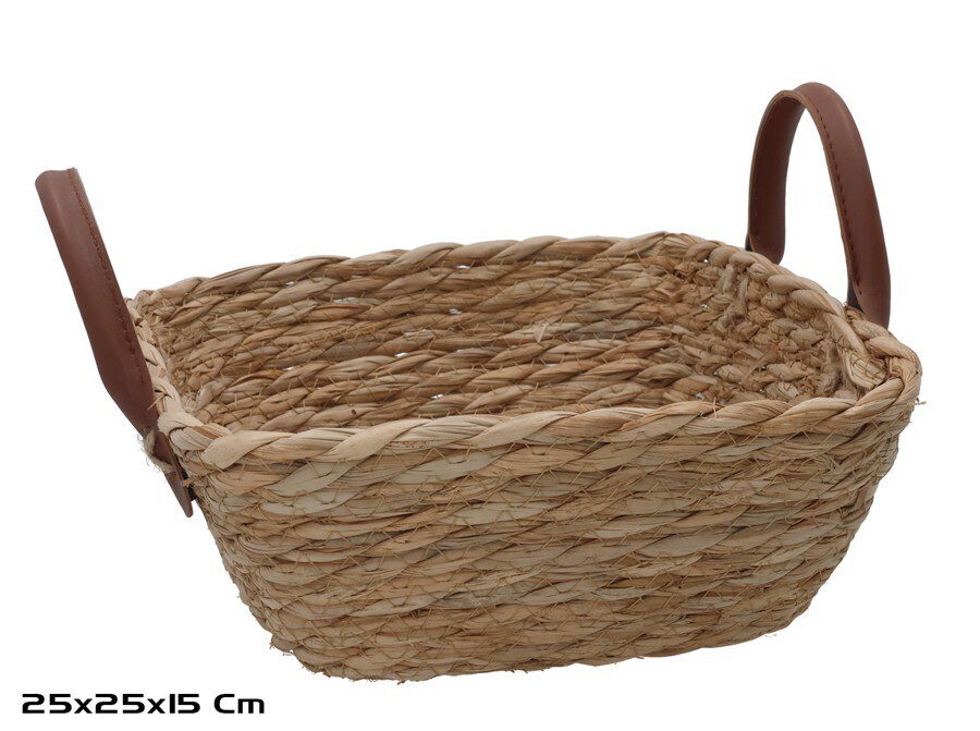 8445393650661 CESTA FIBRA NATURAL C/ALÇAS - Image 1
