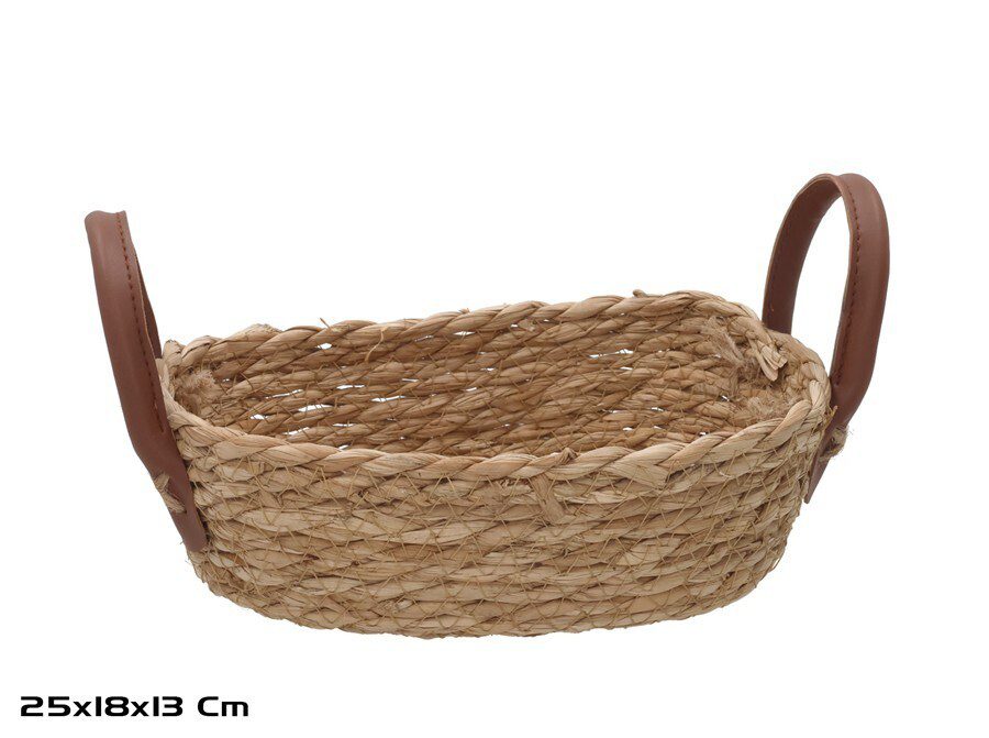 8445393650883 CESTA FIBRA NATURAL C/ALÇAS - Image 1