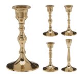 CANDELABRO ALUMINIO COR:OURO