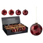 BOLA NATAL VIDRO 10CM