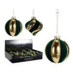 BOLA NATAL VIDRO 8CM