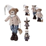 FIGURA PELUCHE MOTIVO NATAL EM PE