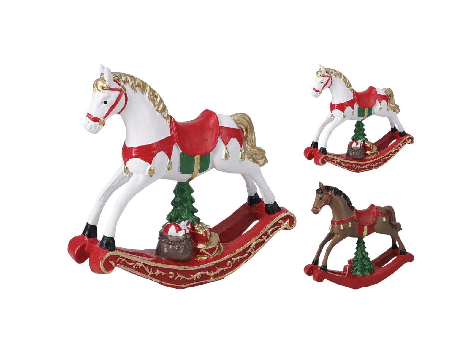 ALX914110_COMPOSITION_001_ FIGURA RESINA CAVALO BALOIÇO - Image 1