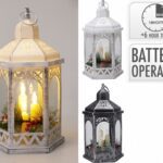 LANTERNA PLASTICO C/3 VELAS 3XAAA