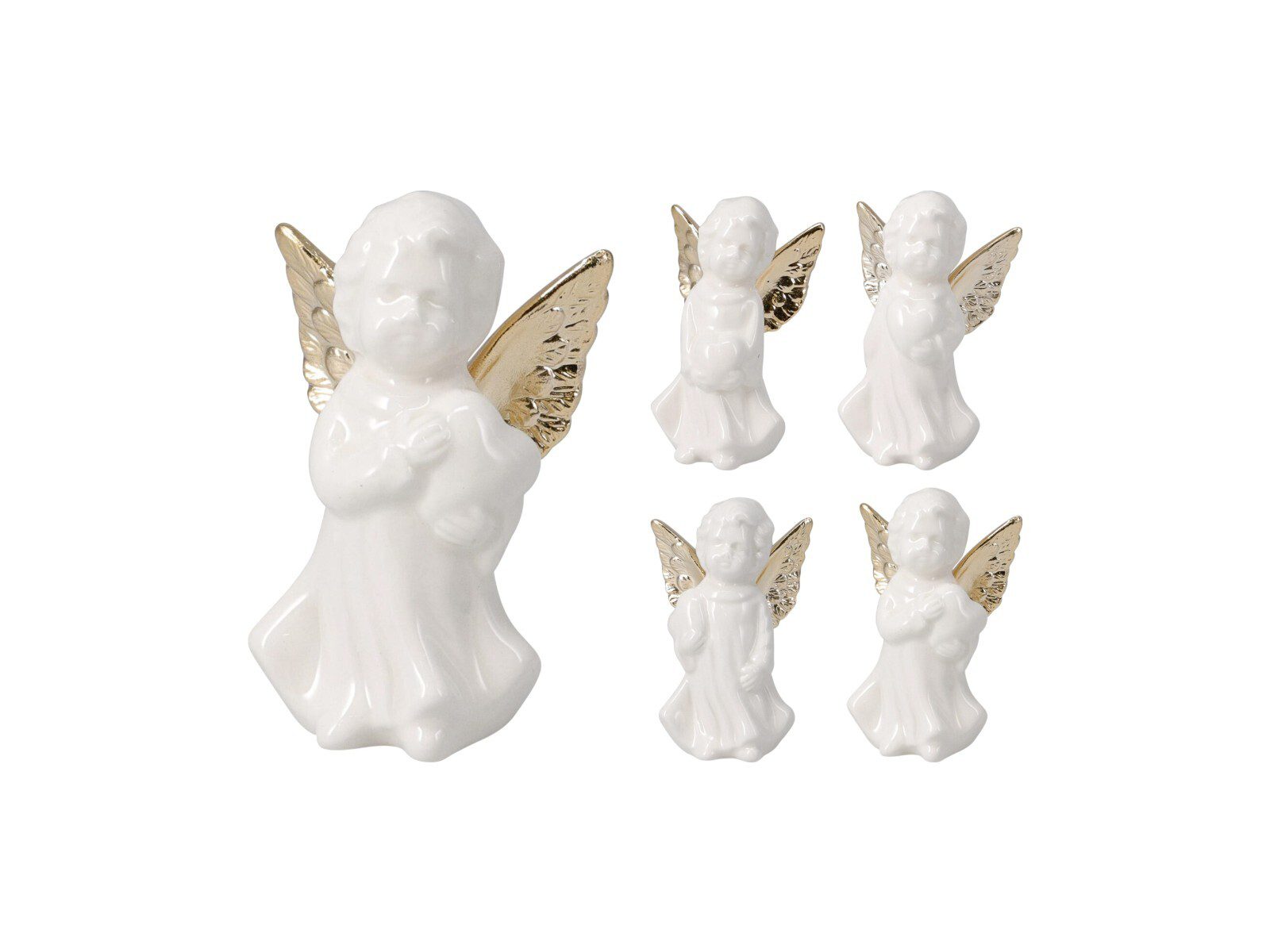 ASL000100_COMPOSITION_001_ ANJO PORCELANA COR:BRANCO/OURO - Image 1