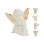 ANJO PORCELANA COR:BRANCO/OURO